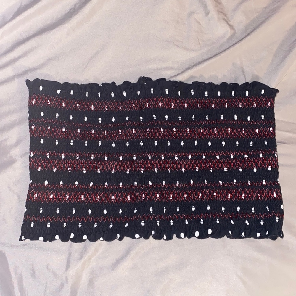 hollister knit tube top